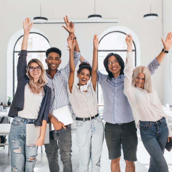 Étudiants en école de commerce